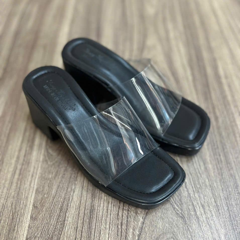 DÉP NỮ CAO GÓT - ĐẾ CAO ̣6F -(MS 26) - QUAI MIKA TRONG DéP GiàY Shoes - 8