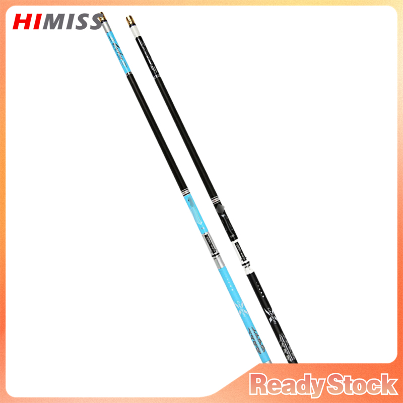 HIMISS Telescopic Fishing Rod 5-10 Sections 6H 19 Ton For Outdoor Freshwater Short Portable Stream Rod Hand Rod Carp Rod 8.9/ 11.8/ 12.8/ 14.8/ 15.7/ 20.7 Ft ราคา 270 บาท*ส่งฟรี