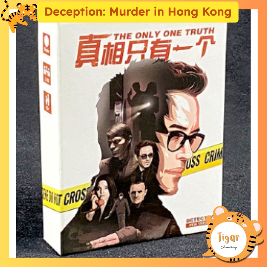 Boardgame Deception: Murder in Hong Kong  Trò chơi phá án bản Trung