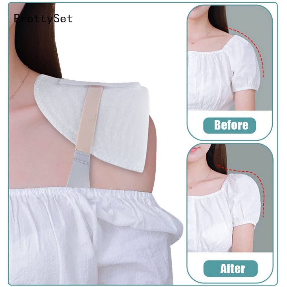 6 miếng đệm vai xốp áo khoác tạo tác chống Hở Vai unisex Áo Thun phụ kiện quần áo