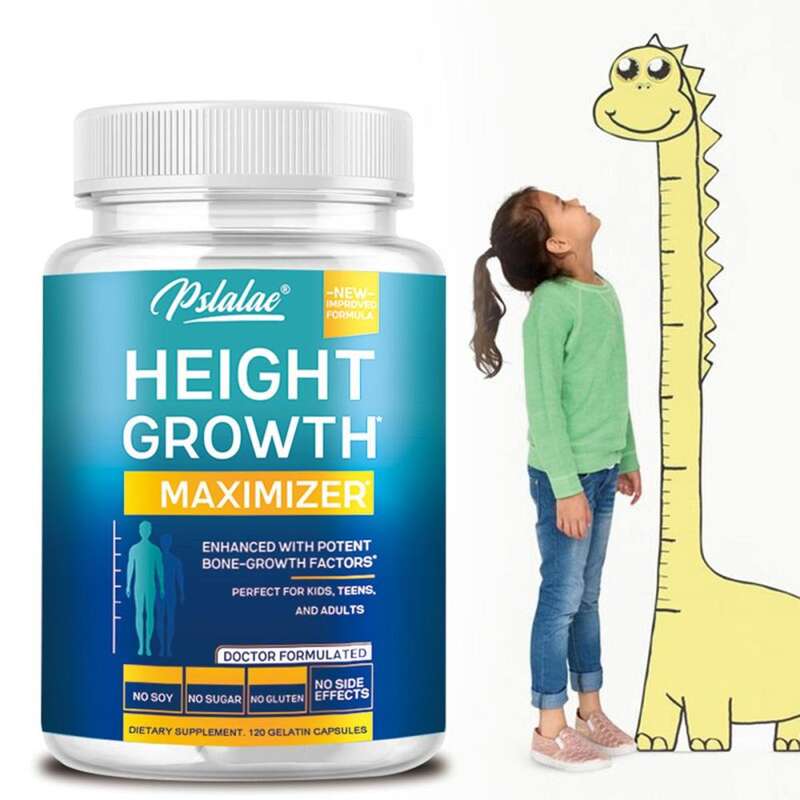 Viên Pslalae Thuốc tăng chiều cao tự nhiên - 120 viên nang chứa Glucosamine, Chondroitin và các dưỡng chất bổ sung.