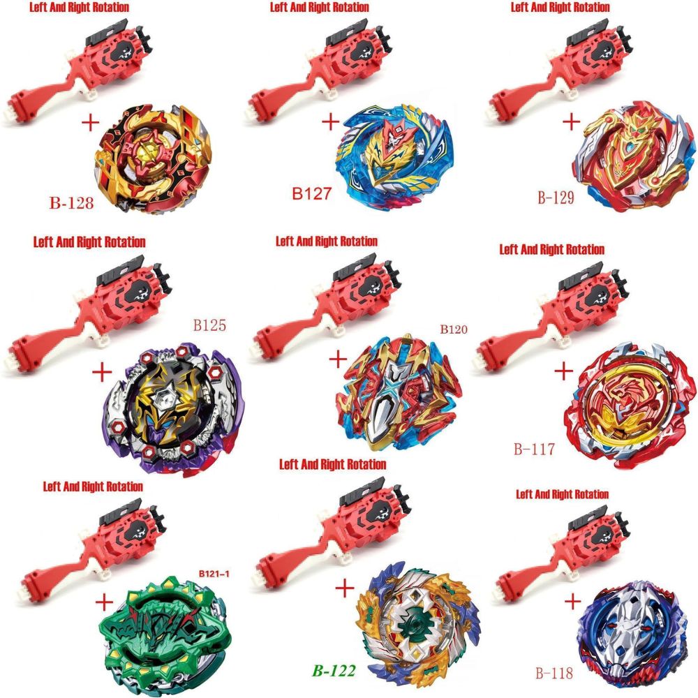 Beyblade Burst Turbo Sparking with Launcher Metal Booster Bay Starter Gyro