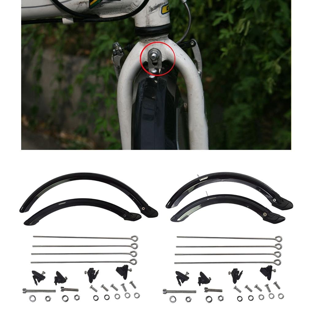 20 14 Folding Bike Mudguard Set for brake System