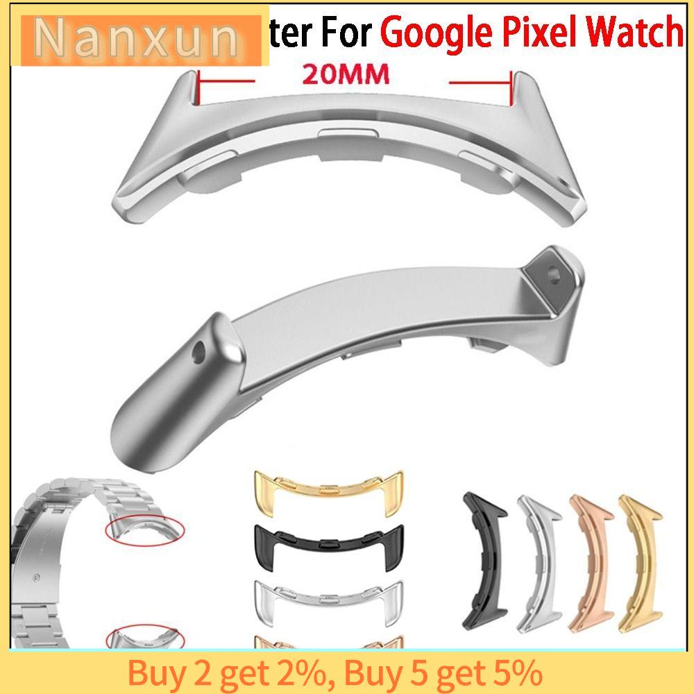 NWSJ 2Pcs Đồng hồ Thông minh Dây đeo cổ tay Kết nối Dây đeo Adapter  loại Thép không Gỉ