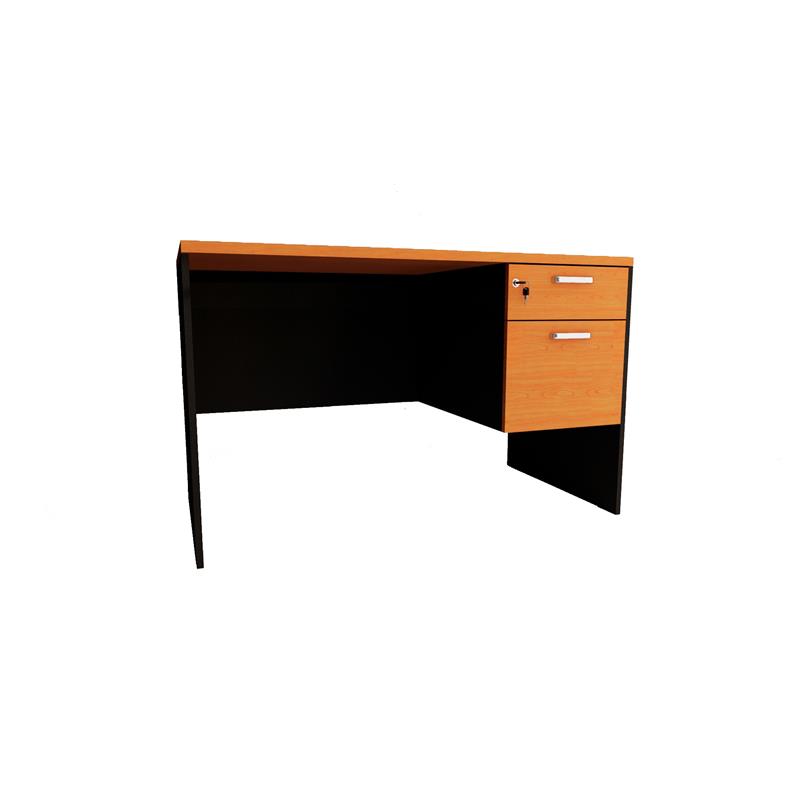 ONE โต๊ะทำงาน รุ่น MA120-C สีเชอร์รี่-ดำ ราคา 4,350 บาท*ส่งฟรี