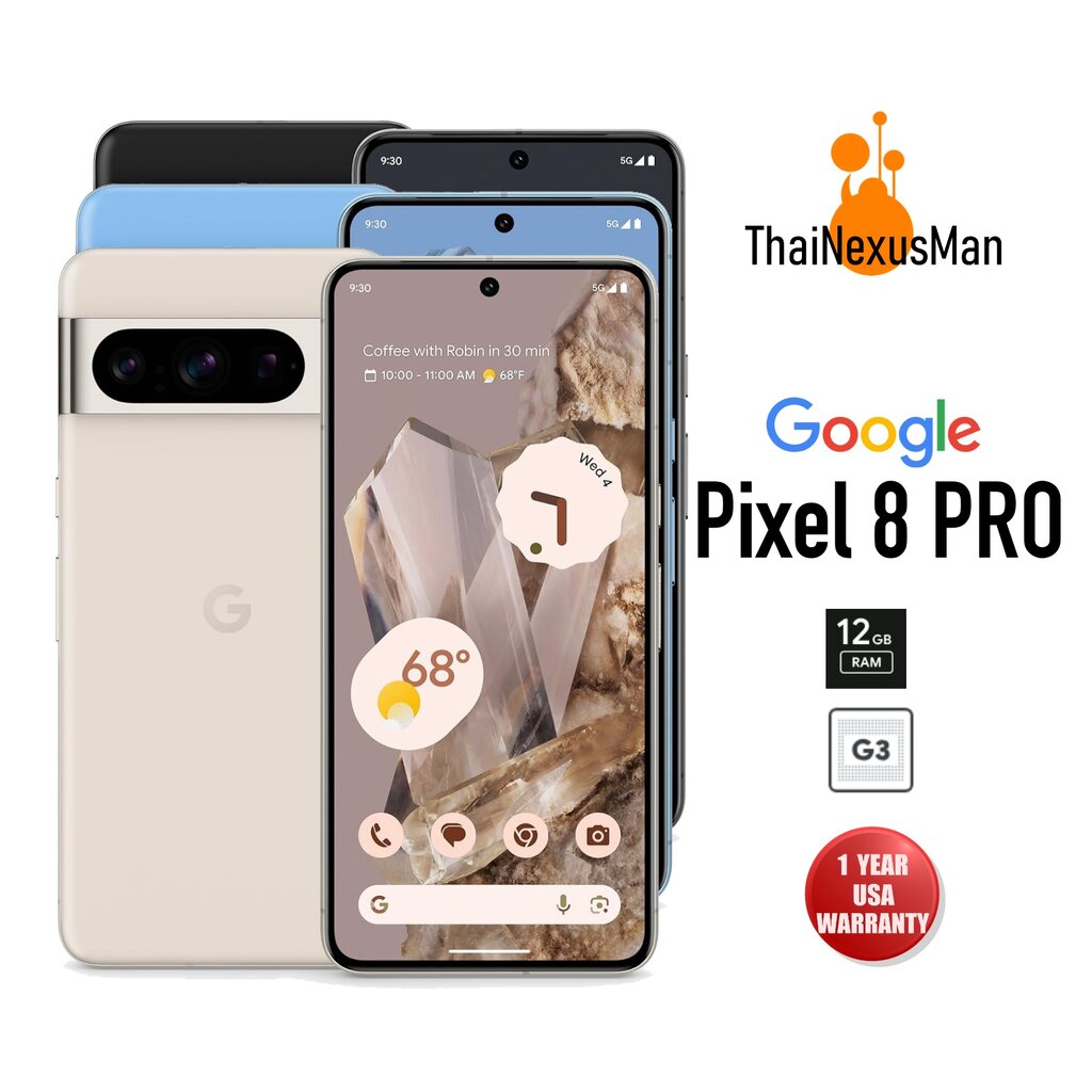 Pre-order Google Pixel 8 Pro Smartphone ราคา 37,750 บาท*ส่งฟรี