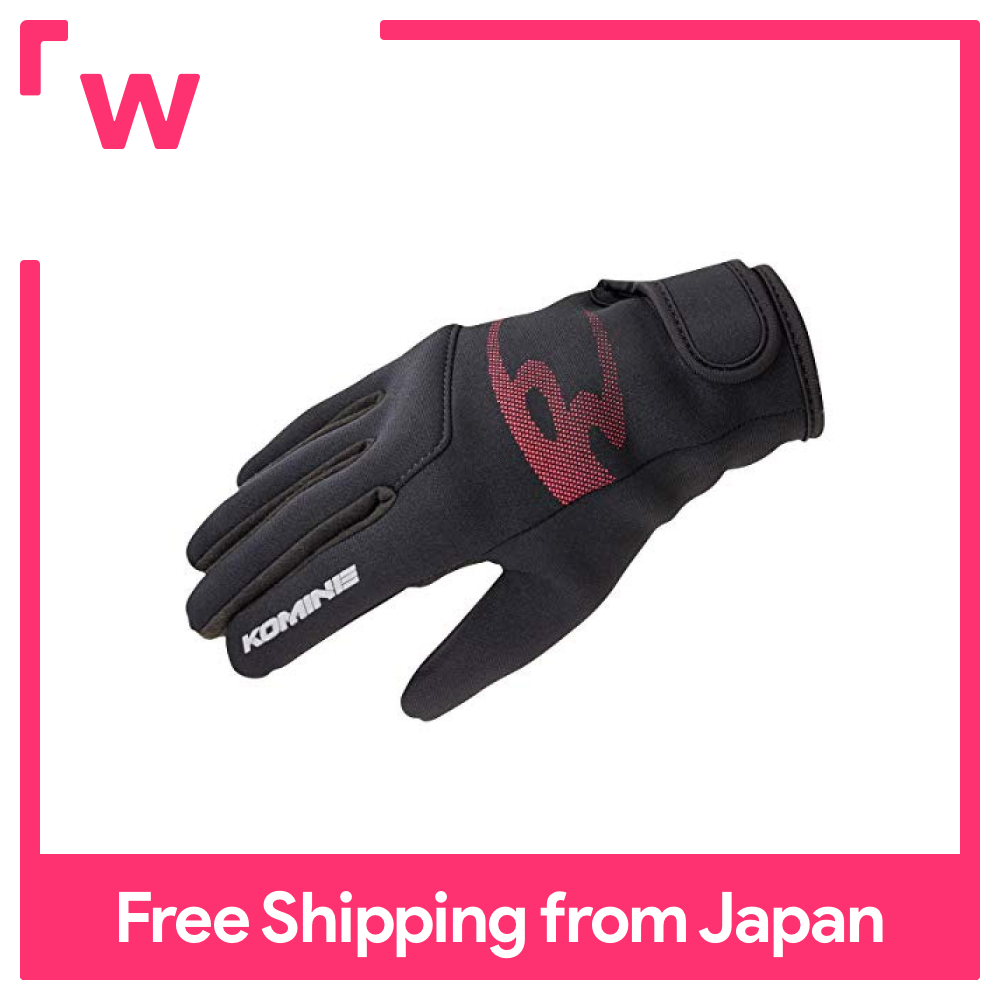 Semi-Rain Conductive Glove for Motorcycle Black XL GK-240 12974 Waterproof