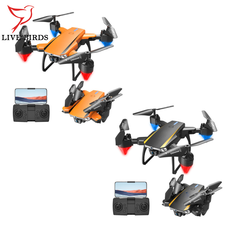 RC Drone With 4K Camera 6-channel 3-way Obstacle Avoidance 3D Rolling Foldable Remote Control Quadcopter For Kids Beginners Birthday Gifts ราคา 713 บาท*ส่งฟรี