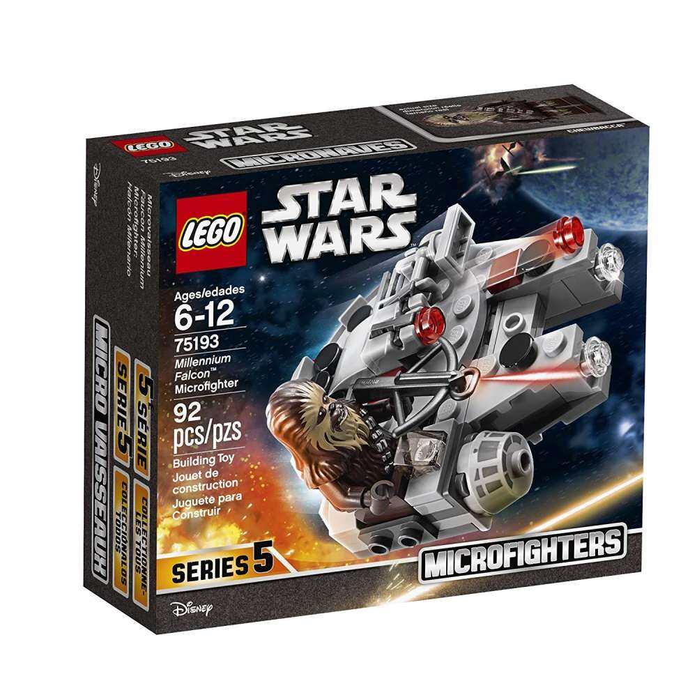 LEGO® 75193 Star Wars Millennium Falcon Microfighter 92pcs 6+ Đồ Chơi Lắp Ráp lego