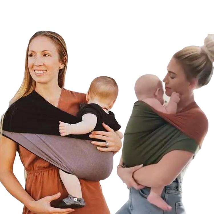 Hands Free Baby Carrier Elastic Newborn Carrier Wrap for Babies Universal
