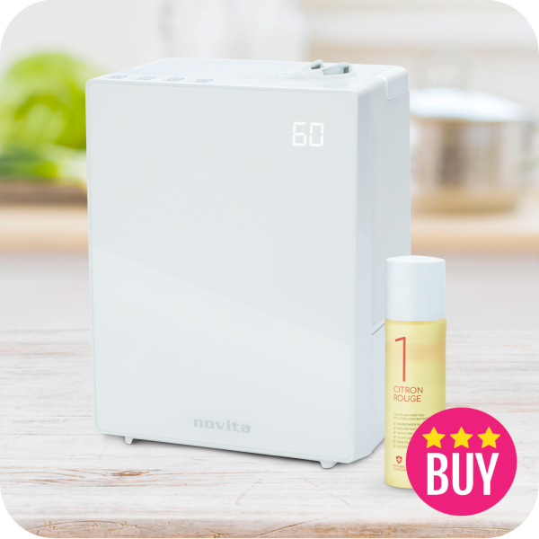 novita Humidifier NH890 Bundle with Air Purifying Solution Concentrate Singapore