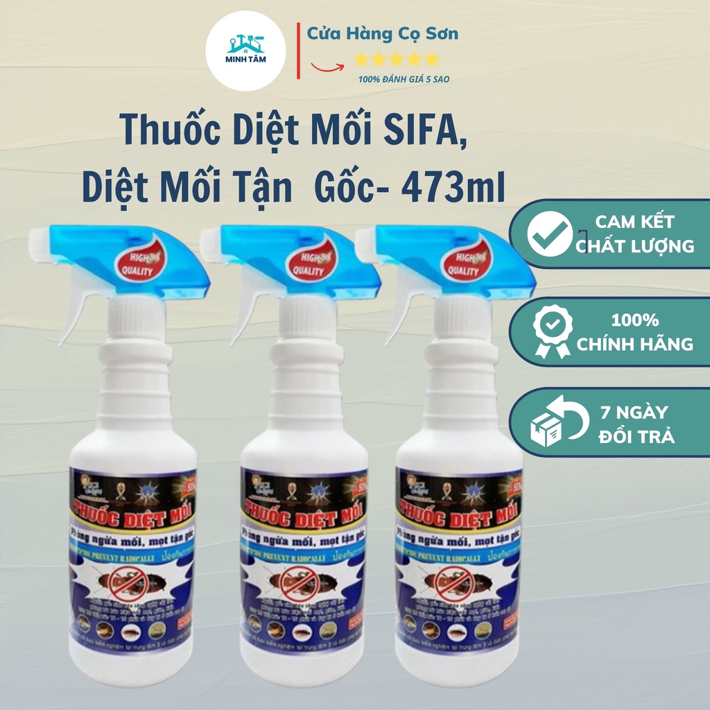 Thuốc diệt mối sifa, diệt mối tận dạng xịt chính hãng gốc- 473ml