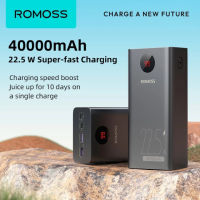 ROMOSS PEA40PF Powerful Power Bank 40000 mAh Type C 22.5W Fast Charging External Battery