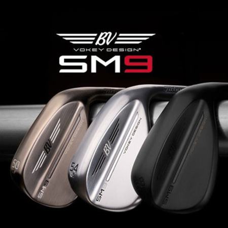 SM9 Wedge Golf Clubs for Men and Women, Black/Silver