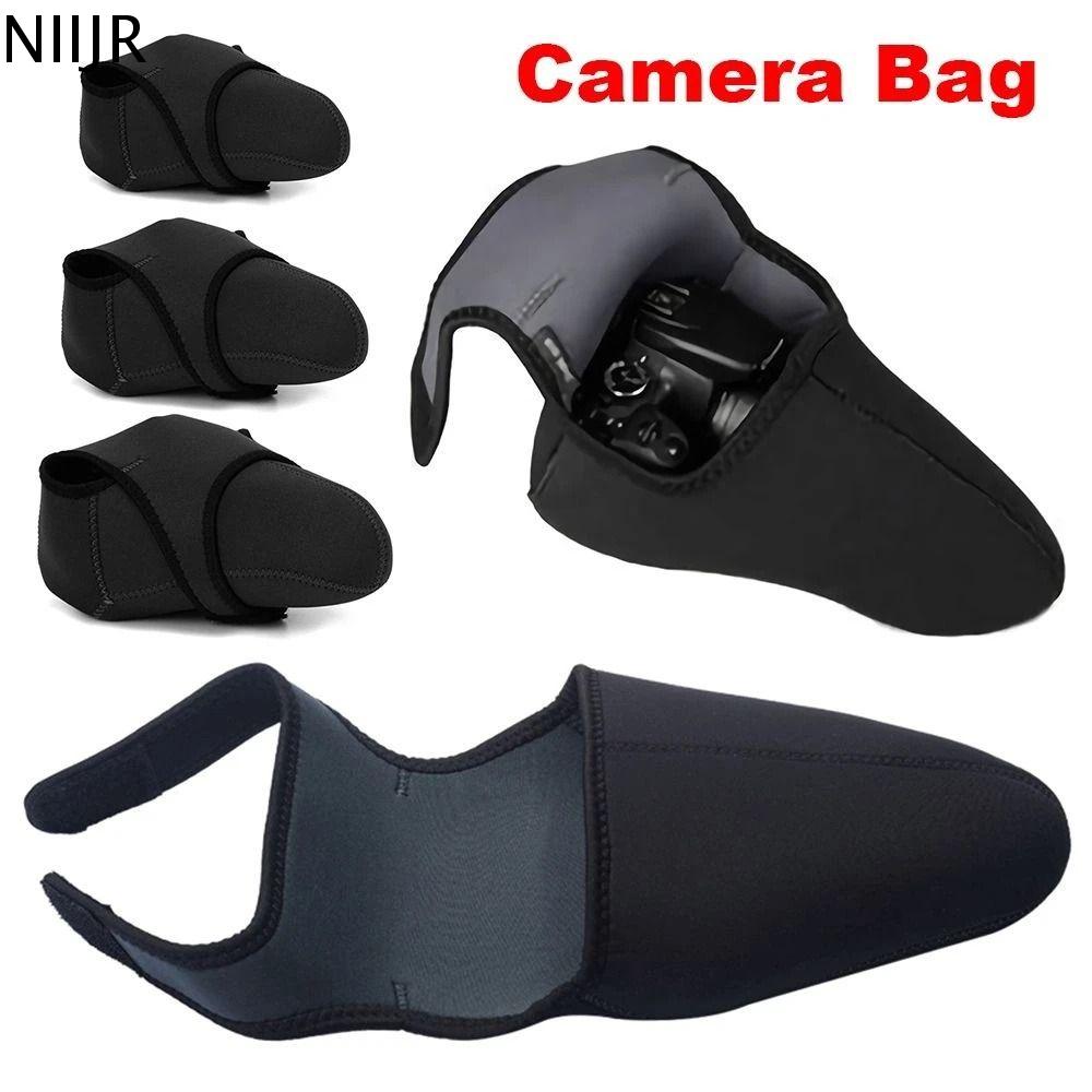 NIIJR Phụ Kiện máy ảnh DSLR DSLR Máy Ảnh kỹ thuật số Chống sốc Cao su tổng hợp S M L Túi đựng máy ảnh Vỏ lót máy ảnh Túi DSLR kỹ thuật số Vỏ máy ảnh