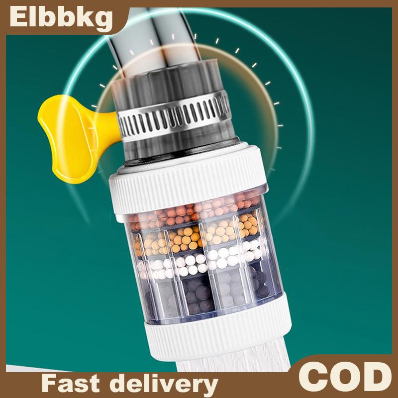Elbbkg 6 lớp phổ bếp Vòi Lọc tap lọc tiết kiệm nước Bubbler than hoạt tính lọc vòi hoa sen đầu vòi lọc