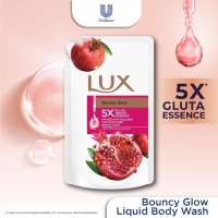 LUX Lux Bouncy Glowing Bodywash Pomegranate Refill 800ml