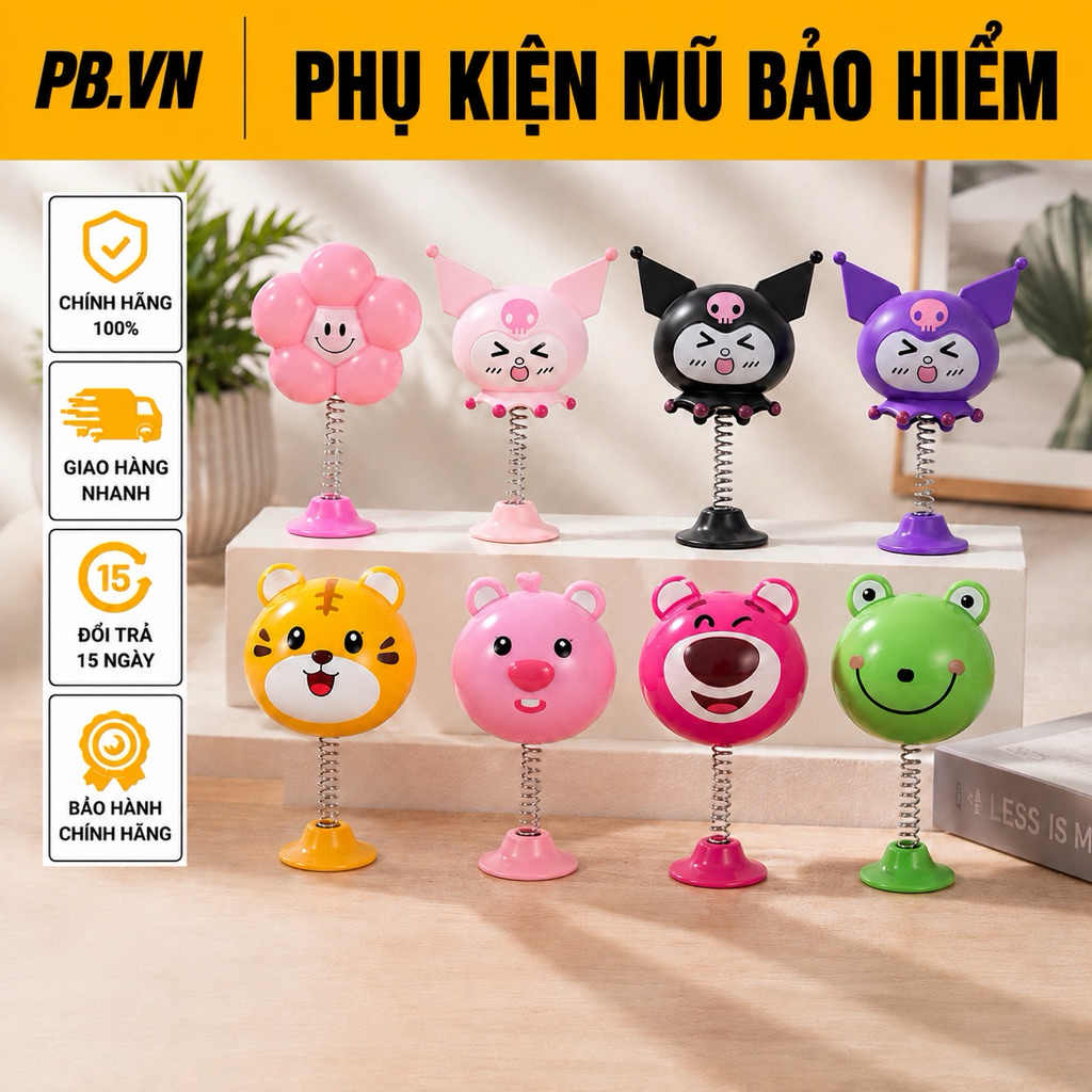 Hoa nhỏ gắn mũ bảo hiểm, gắn xe máy, gắn ô tô phụ kiện xe, trang trí bàn học siêu cute Tặng keo