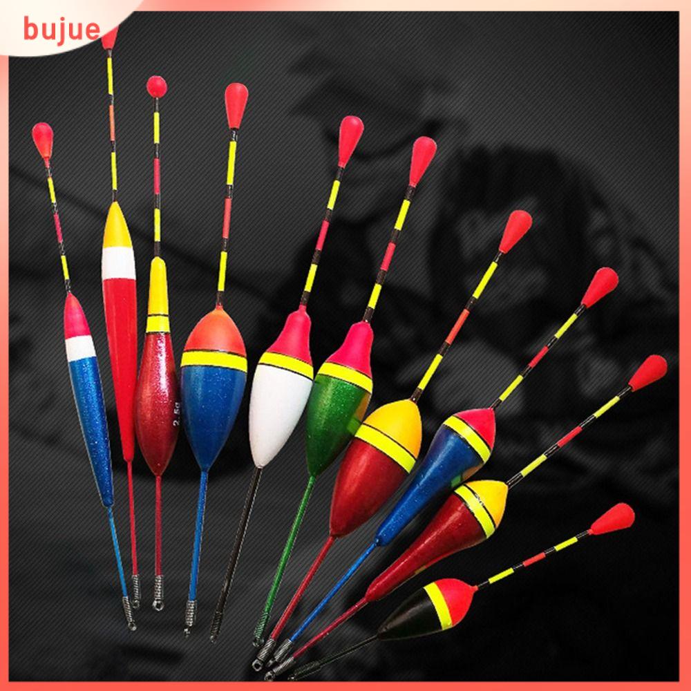 BUJUE Ống trượt Phao câu cá đá Các loại kích cỡ Chỉ báo Phao phát sáng Thời trang Kích thước hỗn hợp Phao nổi Câu Cá