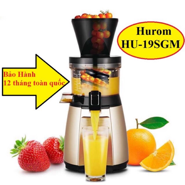 Máy ép chậm Hurom HU-19SGM dòng máy ép chậm cao cấp