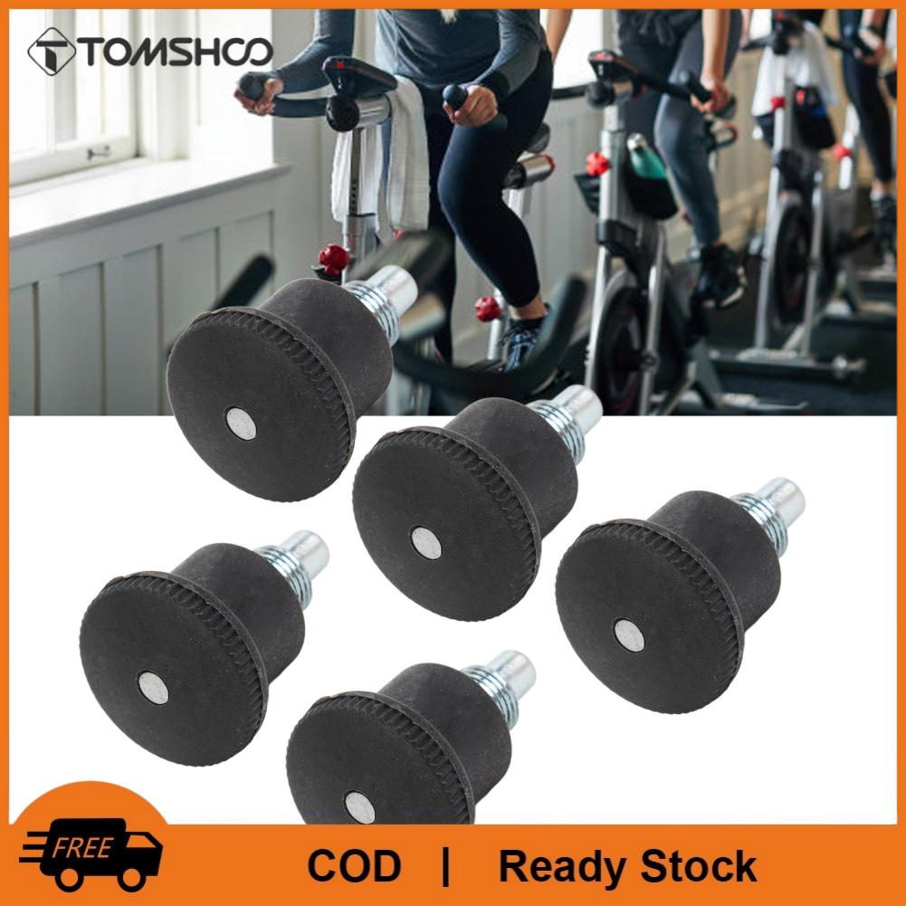 TOMSHOO M10 Kéo Pin Núm 5 Chiếc 25 Mm Lắp Đặt Dễ Dàng Vỏ Nhựa Xe Đạp Tập Thể Dục Pin Núm Khả Năng Tương Thích Tốt Cho Thiết Bị Tập Thể Hình