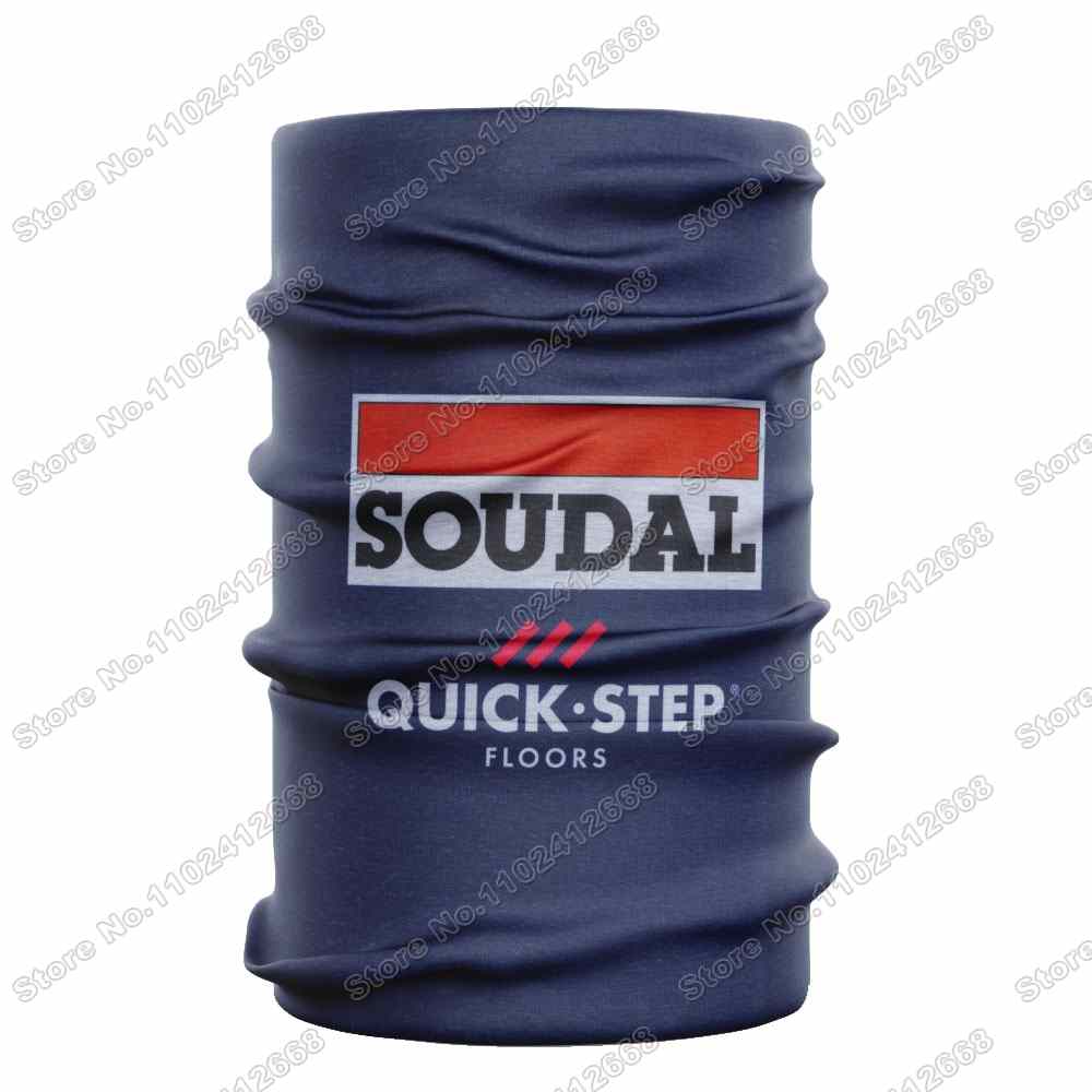 【Top Picks】 2023 Soudal Quick Step Cycling Neck Warmer Multifunctional Headwear Protection Ride Scarf Fishing Hiking Headband