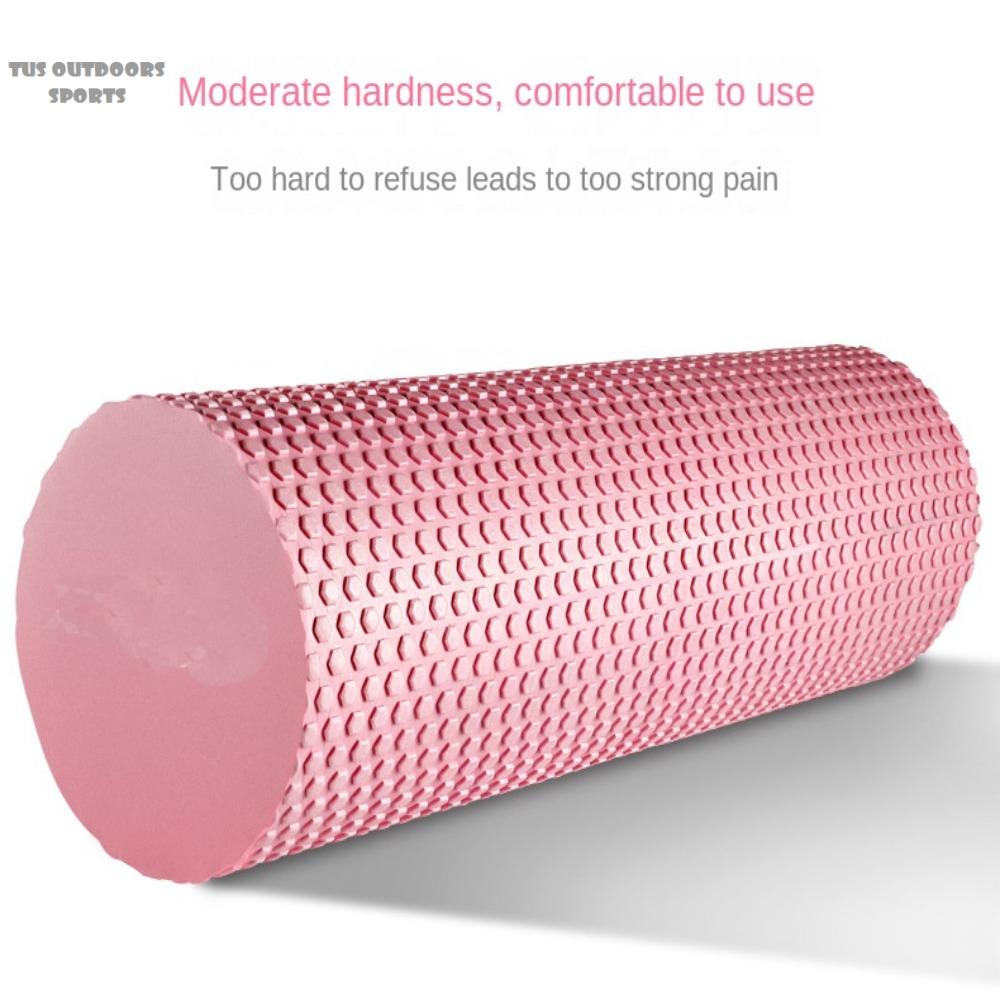 TUS Xốp EVA Con lăn mát xa bằng xốp Yoga Điểm kích hoạt Mật độ cao Con lăn xốp Pilates Yoga Con lăn định hình cơ thể Dụng cụ tập thể dục Cột tập Yoga thể dục Đồ dùng thể thao