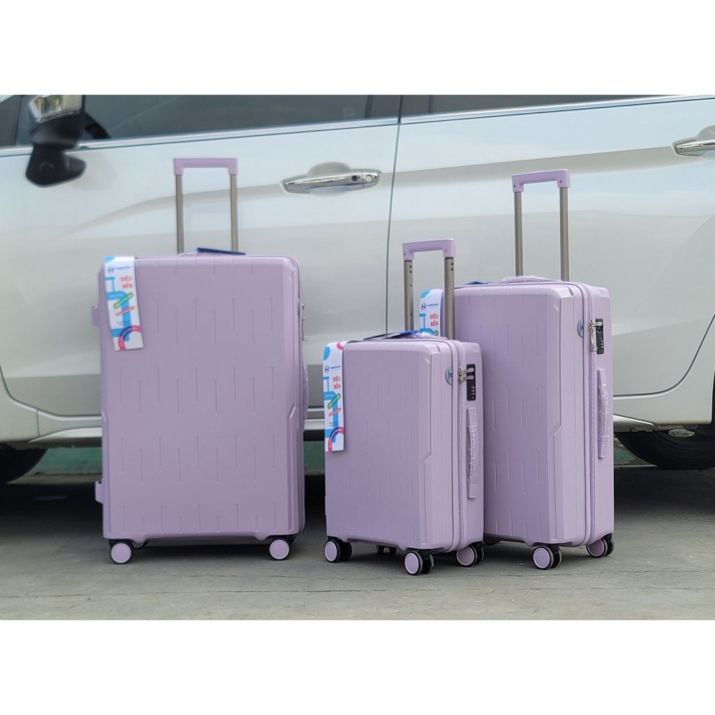 Vali Kéo Mã 663 HÙNG PHÁT nhựa PP siêu bền bỉ, chống bể vỡ 99%