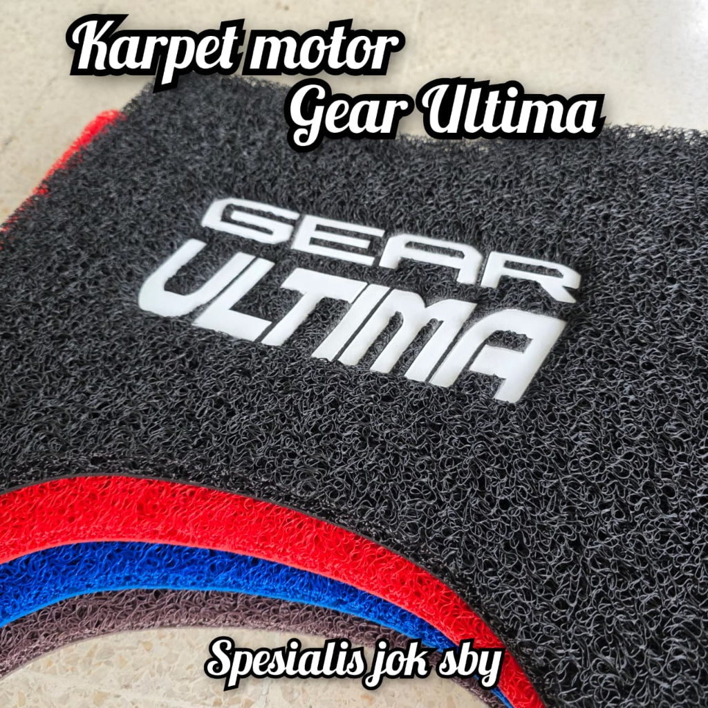 Carpet Gear 125 Ultima Hybrid | Ultima Hybrid Gear Carpet | Yamaha Gear Ultima 125 Motorcycle Carpet Harga 33,500 rupiah*Gratis Ongkir
