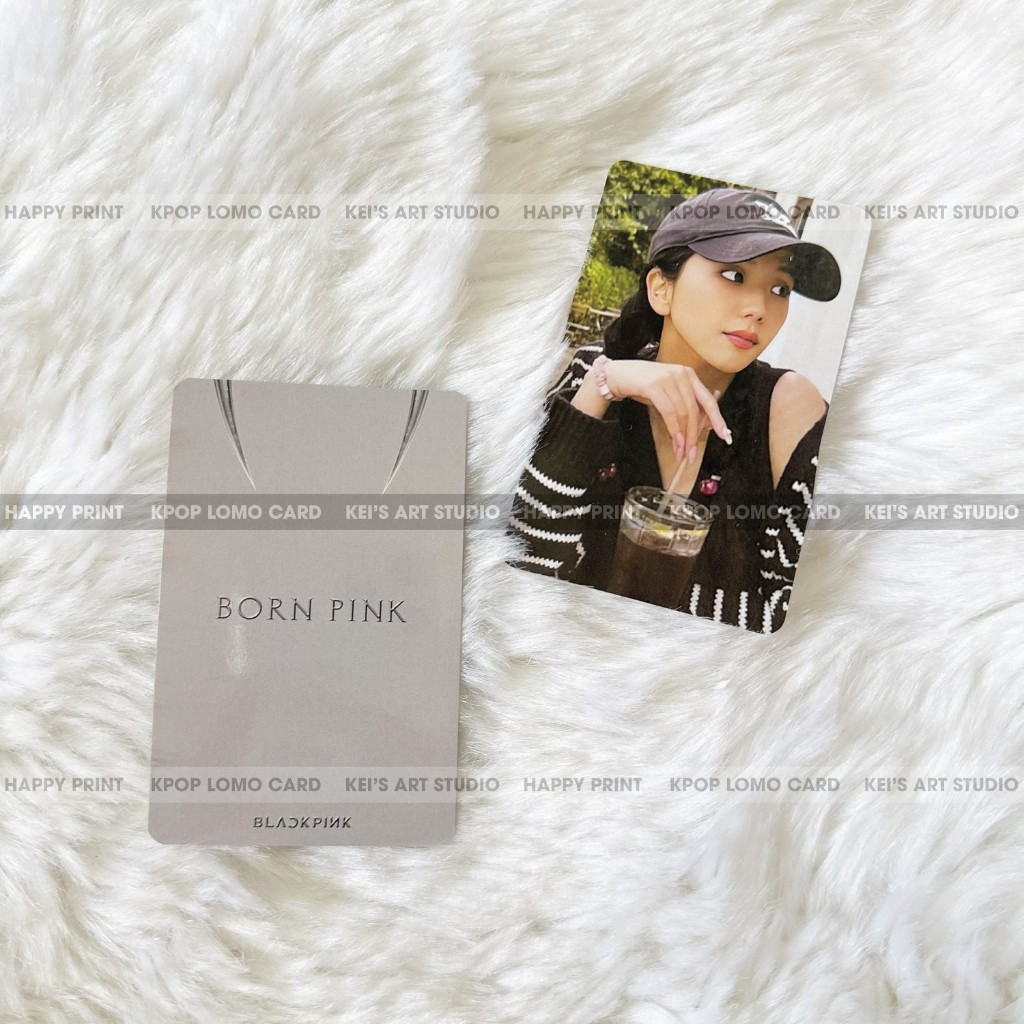 [CARD LOMO] JISOO Blackpink: Soo kitty Soo bông Soo gương Soo mũ xanh Soo lè Soo nơ Soo má tim