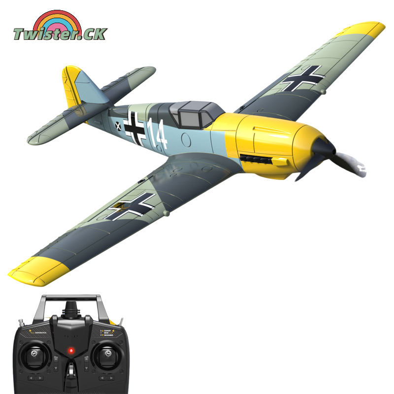 Twister.CK BF109 RC Airplane 2.4G EPP Foam Remote Control Aircraft Fixed-wing Glider RC Plane Drone Toys Gifts For Boys ราคา 3,519 บาท*ส่งฟรี