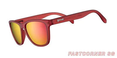 Goodr OGs - Phoenix By Bloody Mary Bar - Polarized Sunglasses Lifestyle Sports Running Hiking Shades For Men and Women Sunglasses