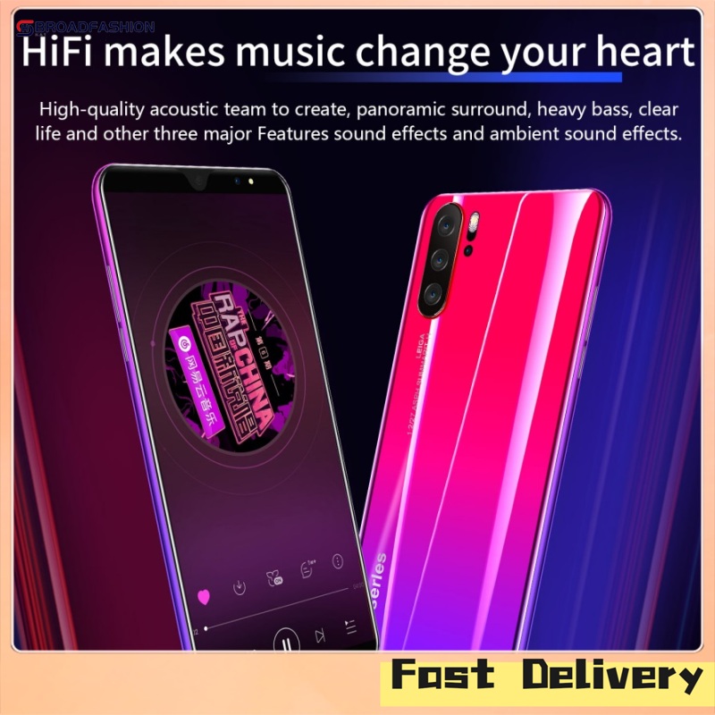 Broadfashion 5.8Inches P33Pro Smart Mobile Phone 4G+64G Android 8.1 Air Distance Gesture Bluetooth 2.0 Phone ราคา 1,475 บาท*ส่งฟรี