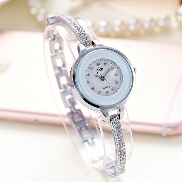 Thời trang Hàn Quốc Đồng hồ thương hiệu chính hãng nữ dây đeo thép đồng hồ đeo tay kiểu dáng vòng tay vòng tay dành cho sinh viên Đồng hồ nữ Đồng hồ thạch anh