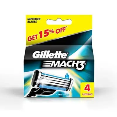 GILLETTE MACH 3 -4 Cartridges