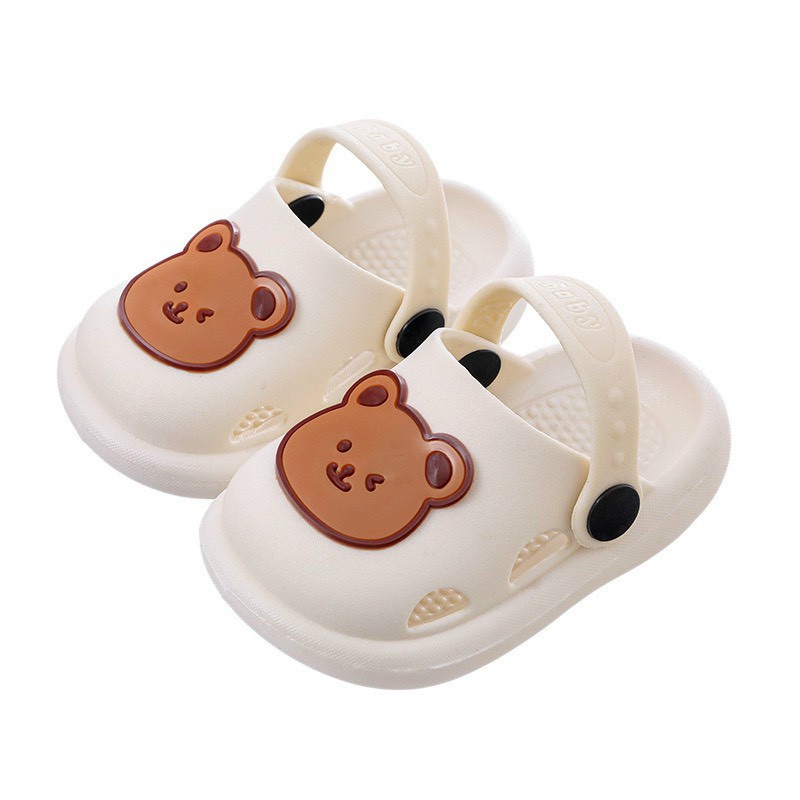 Dép sục gấu cho bé trai bé gái siêu nhẹ chống trượt - BABY kING