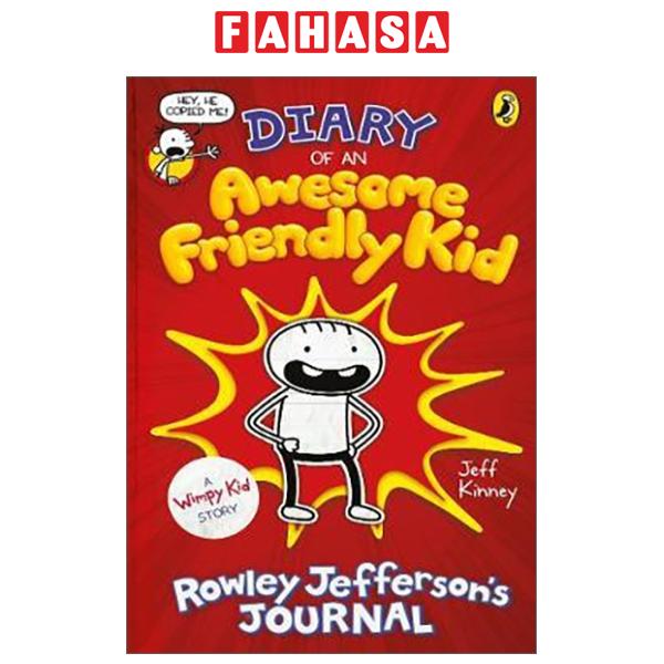 Sách Ngoại Văn - Fahasa - Diary Of An Awesome Friendly Kid: Rowley Jefferson's Journal (Diary Of A Wimpy Kid)