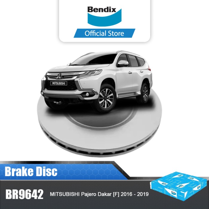 Bendix brake disc car brake plate Pajero Dakar 2016-2019 br9642 Harga 1,197,600 rupiah*Gratis Ongkir