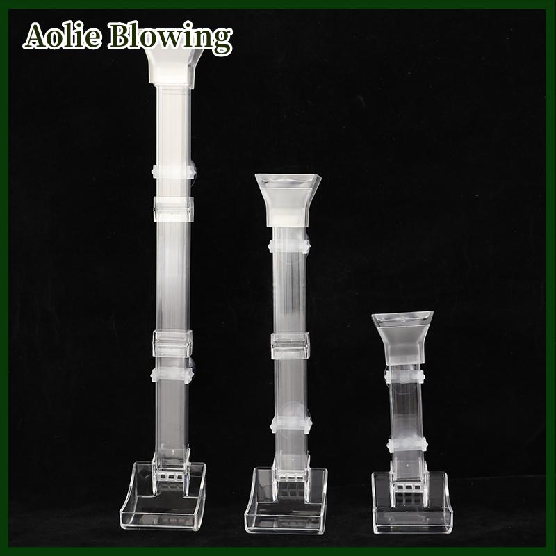 Aolie Aquarium trong suốt cho ăn Ống Set Acrylic Aquarium Feeder tôm Feeder cho ăn container phụ kiện công cụ