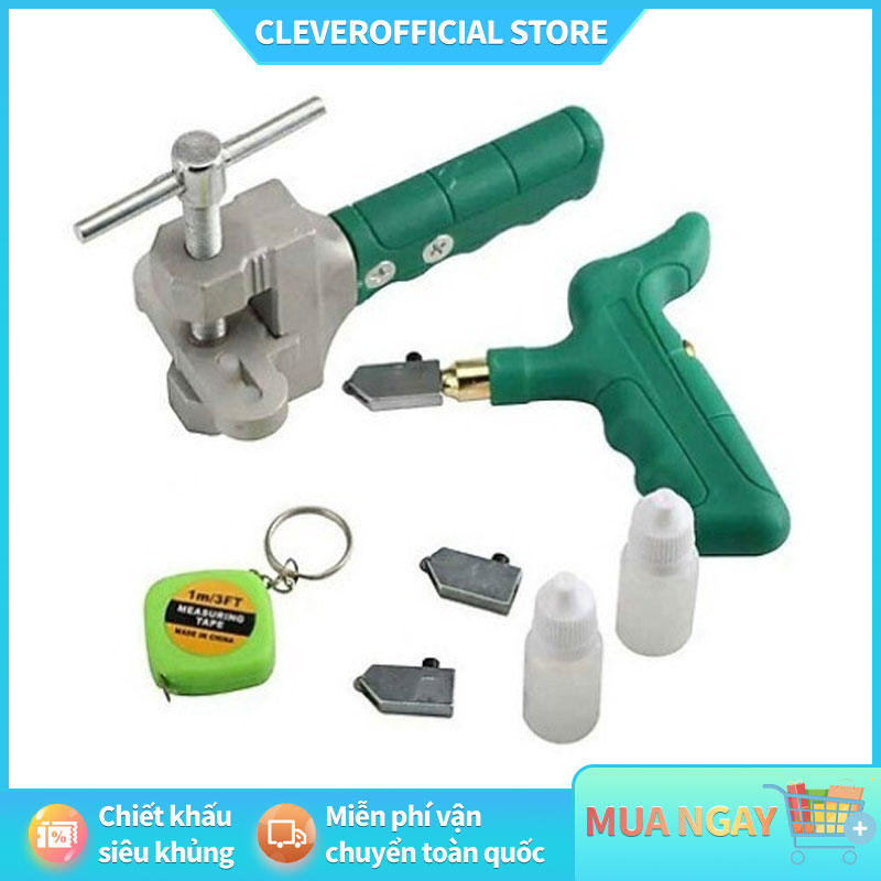 ⚡Miễn Phí Vận Chuyển⚡Dao Cắt Gạch Men, Kính, Gương Kèm Tay Tách Gạch Kính Cao Cấp - Dao Cắt Kiếng