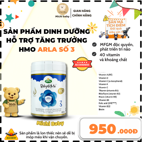 Arla Baby&Me A2 / Hmo Premium Milk from Denmark No. 1,2,3 Boxes 600/800g - Formula Milk Powder Mc794 - 4