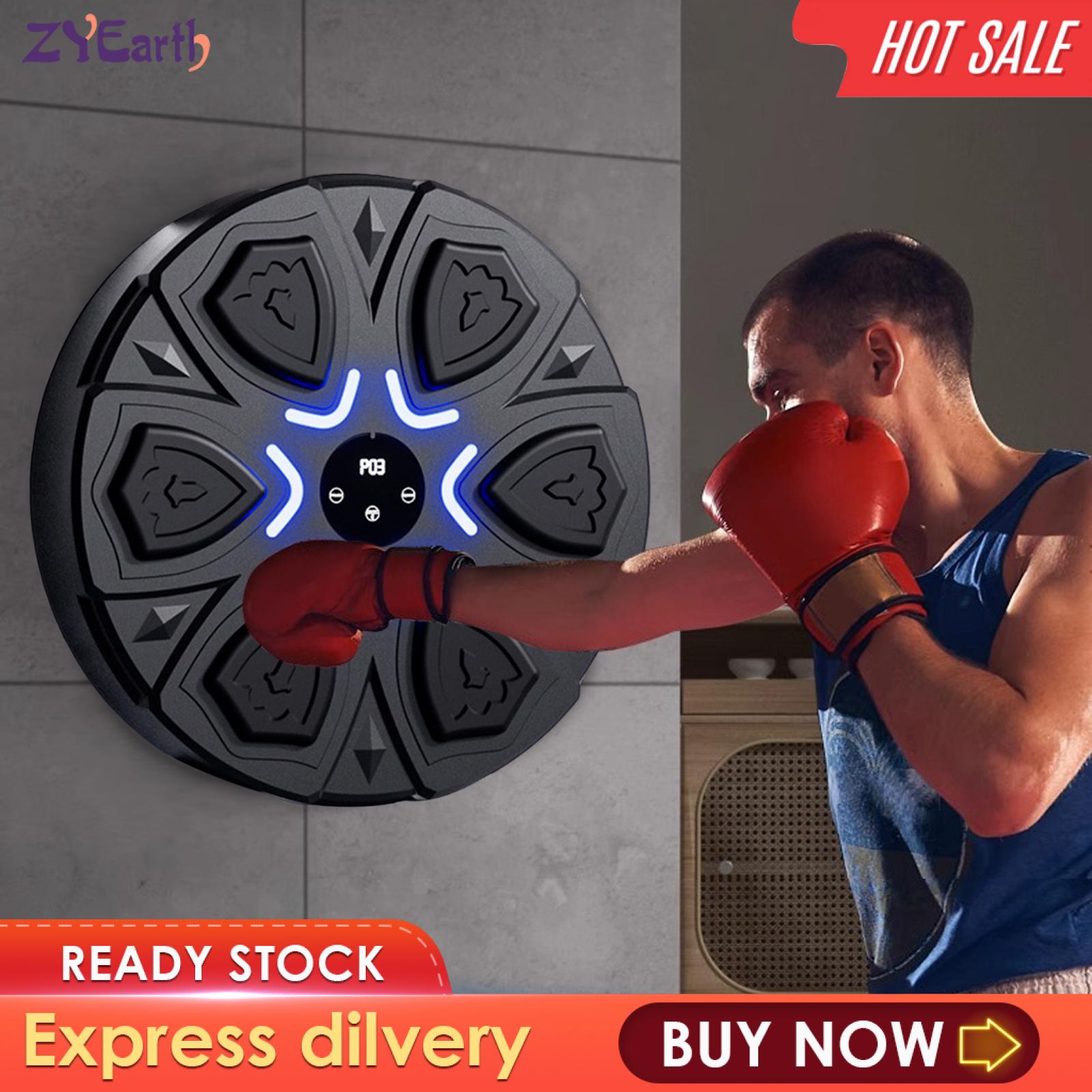 One Punch Music Boxing Machine - Bluetooth Boxing Trainer With