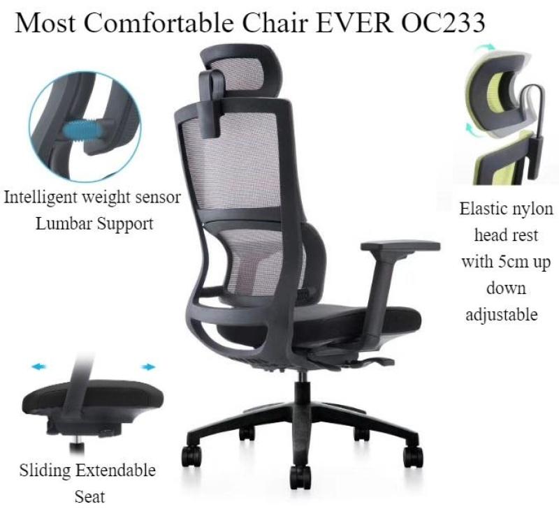 Most Comfortable High Back Computer Chair Ever - OC233 Singapore