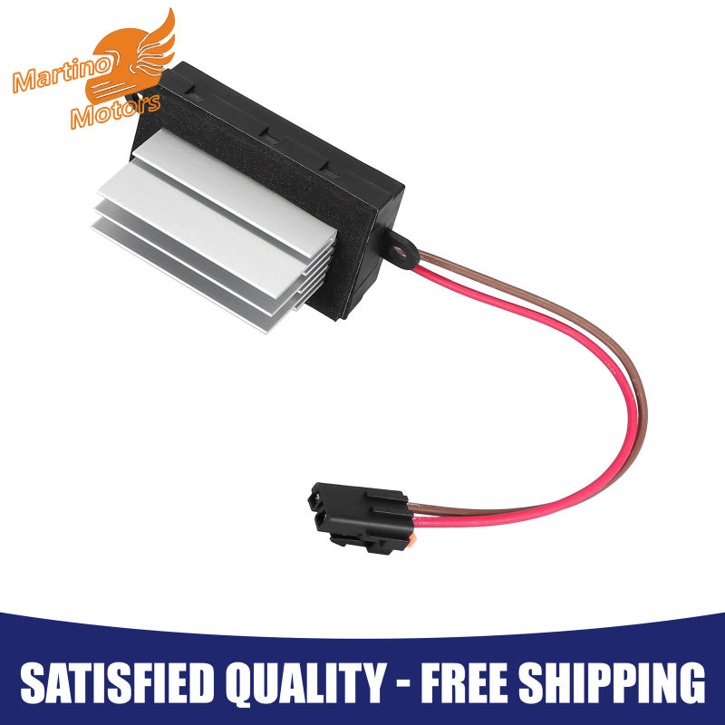Martino 3gsh-19e624-ca động cơ quạt gió HVAC điện trở với khai thác Quạt sưởi mô-đun điều khiển a3230 4gsh-19e624-aa Tương thích cho Chevrolet 1500 2500 GMC 1500 2500 3500 cơ sở