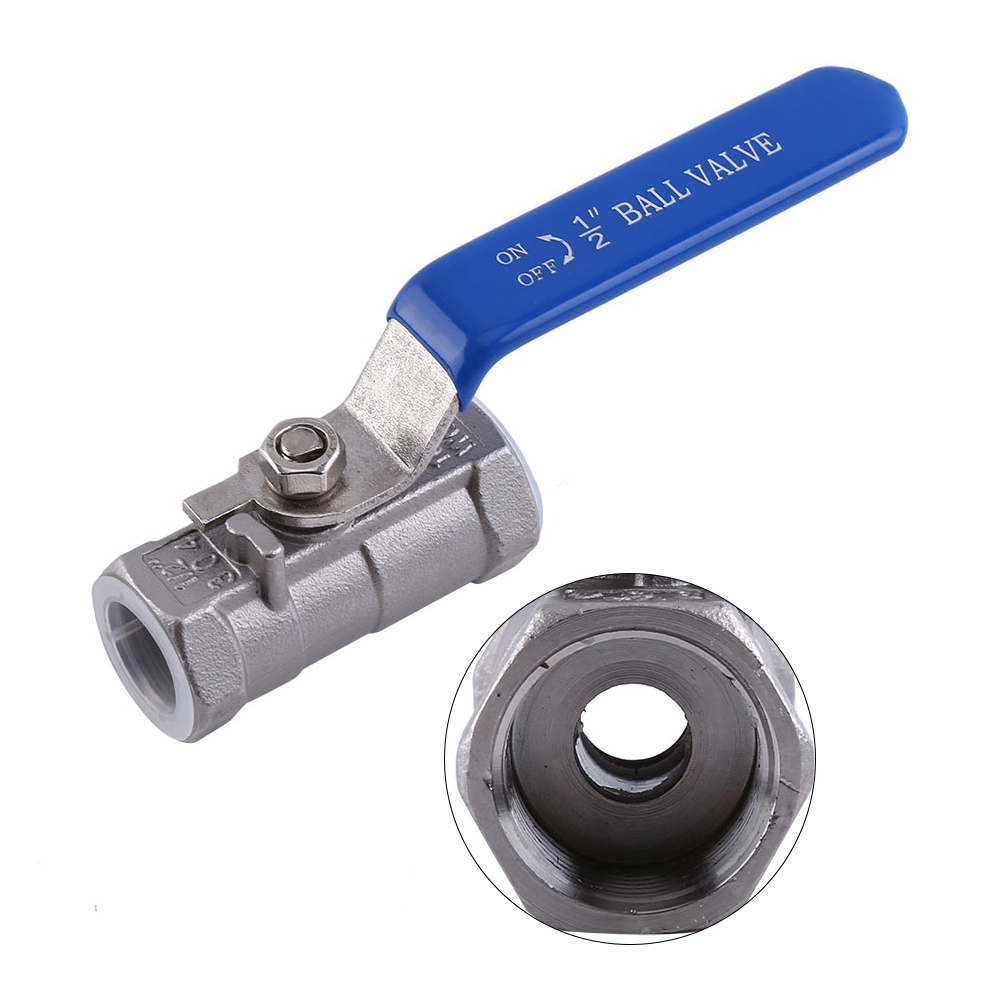 Van bi 1/2 thép không gỉ tính bằng inch bspt van bi có ren van bi cho dầu khí nước