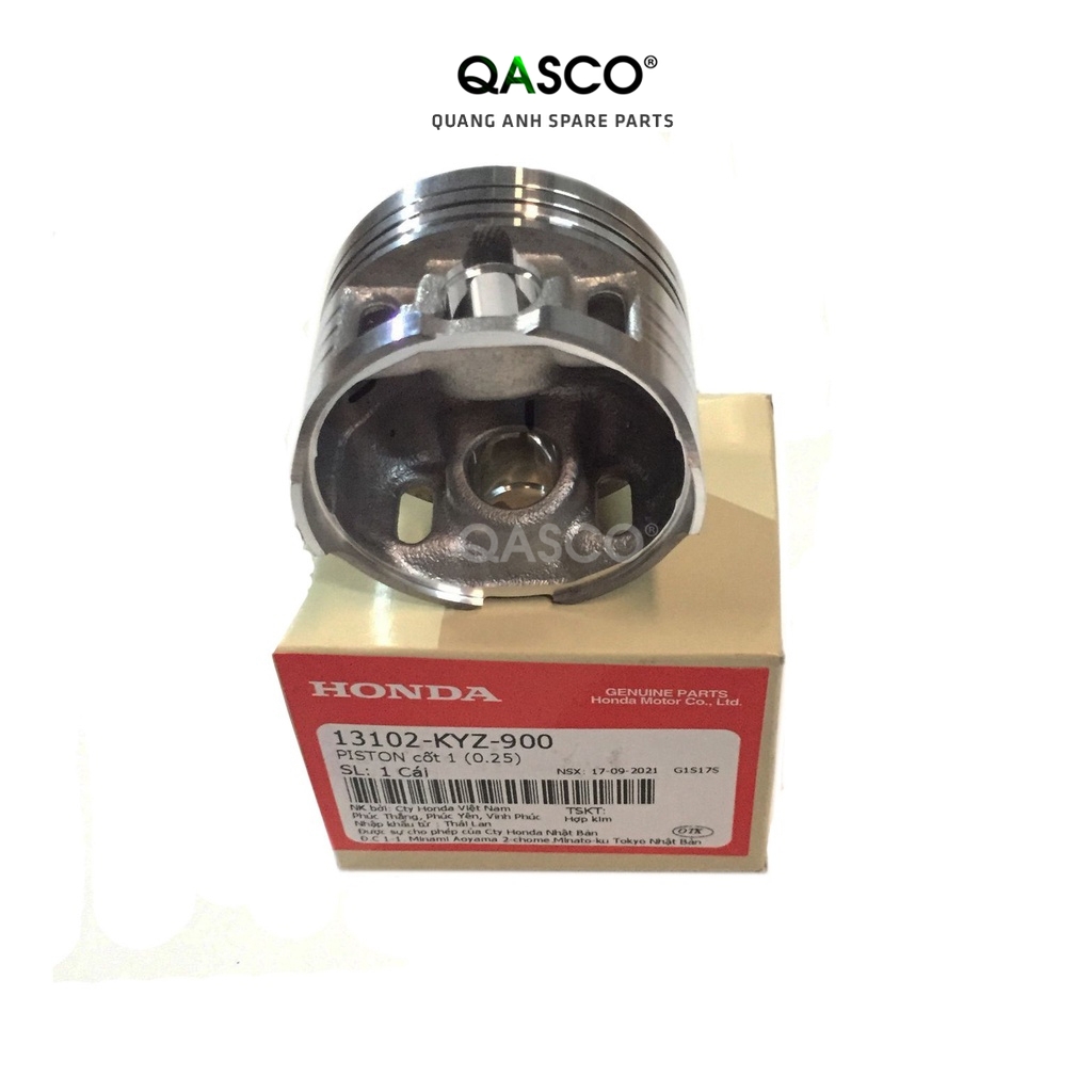PISTON cốt 1 (0.25) FUTURE 125 2012-2015, MSX 125, SUPER CUP 125, MONKEY 125 (13102KYZ900) _7C 1A