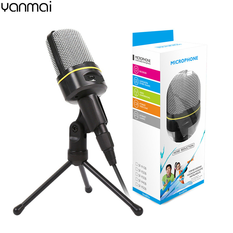 U.ieios77 Yanmai Miễn Phí Vận Chuyển Dropshipping 2023 Tốt Nhất sản phẩm đang bán Microphone 3.5Mm Stereo Gắn kết