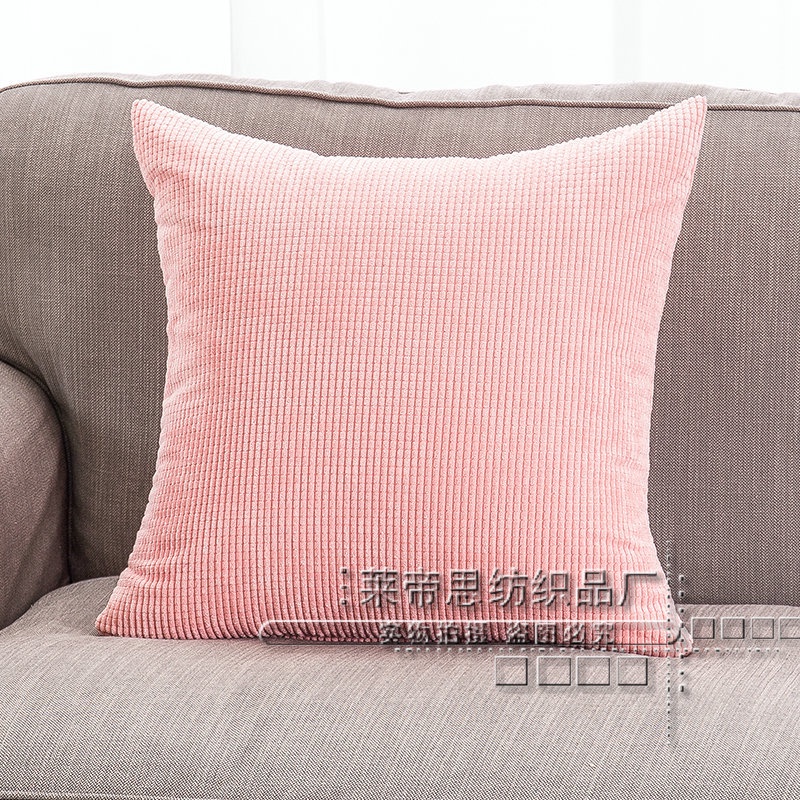 WGBBig Cushion Cover 70x70 65x65 60x60 55x55 Corn Velvet Pillow Cover Pillow Case Corn Sofa Throw Pillow Cover