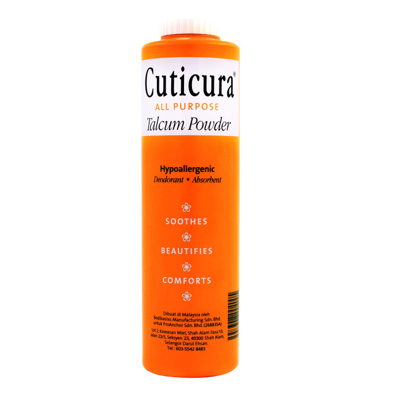 Buy Cuticura All Purpose Talcum Powder, 400g Soothes, Beautifies & Comforts Singapore