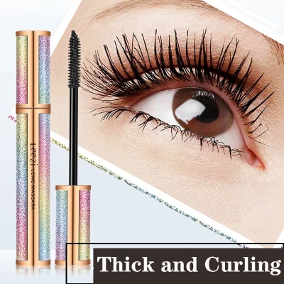 【Hot sale】QIBEST Star 4D Long Mascara Thick and Curling Waterproof and Smudgeproof Mascara